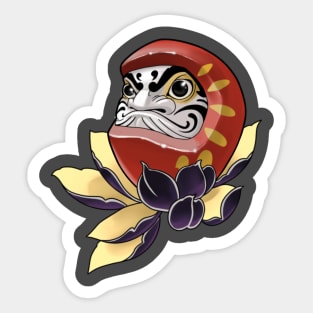 Daruma Doll Sticker